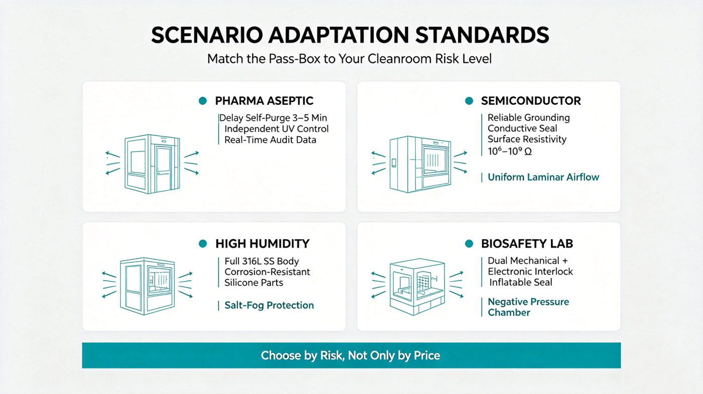 Laminar Flow Pass Box Selection Application Maintenance 1
