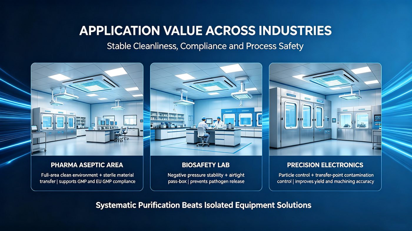 Laminar Flow Pass Box Selection Application Maintenance 14