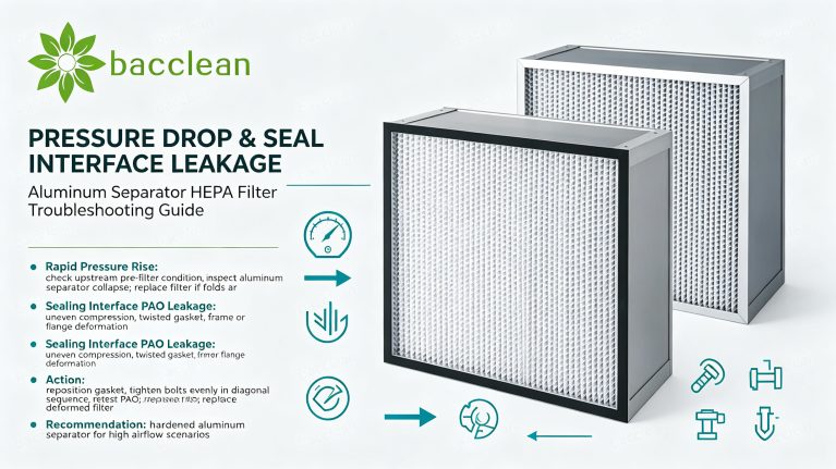 Aluminum Separator HEPA Filter 2