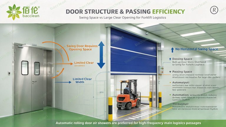 DOOR STRUCTURE PASSING EFFICIENCY