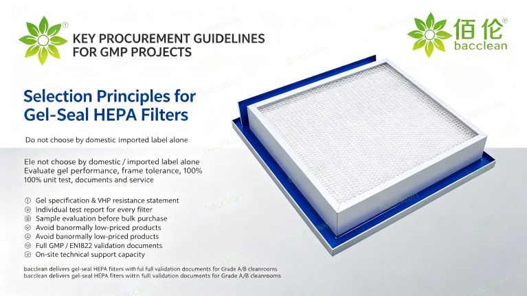 Gel seal HEPA filters 3