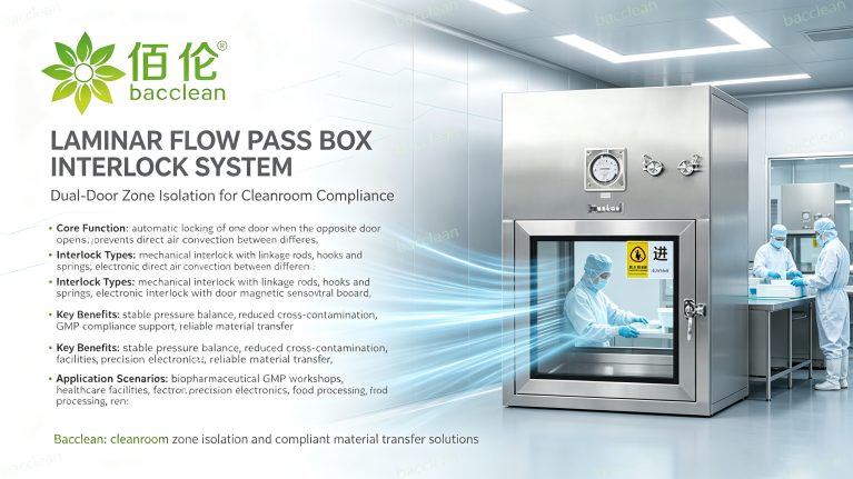 LAMINAR FLOW PASS BOXINTERLOCK SYSTEM