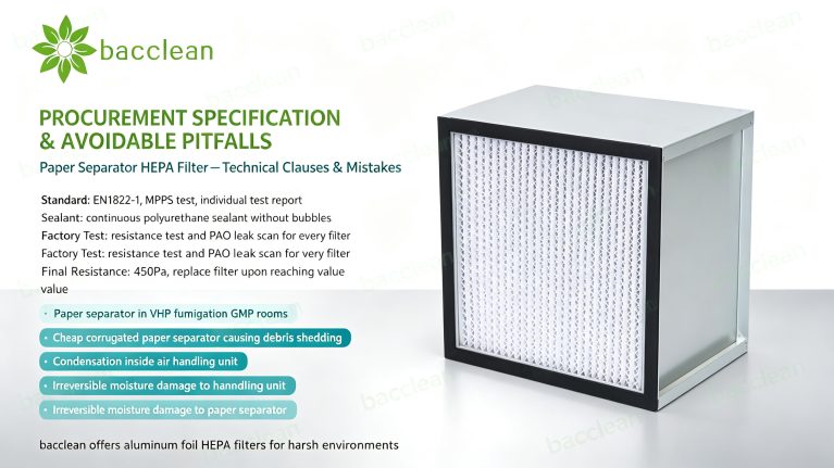 Paper Separator HEPA Filter 3