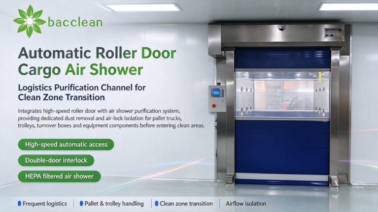 Automatic Roller DoorCargo Air Shower