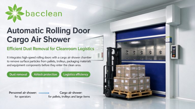 Automatic Rolling Door Cargo Air Shower
