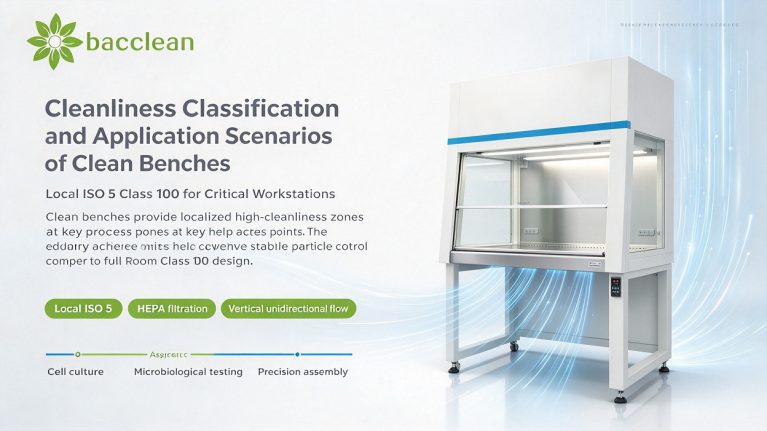 Cleanliness Classificationand Application Scenariosof Clean Benches