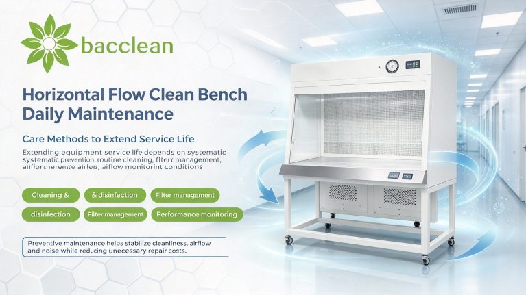Daily Maintenance Horizontal Flow Clean Bench