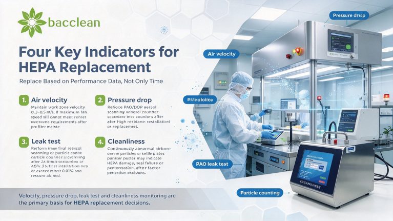 Four Key Indicators for HEPA Replacement