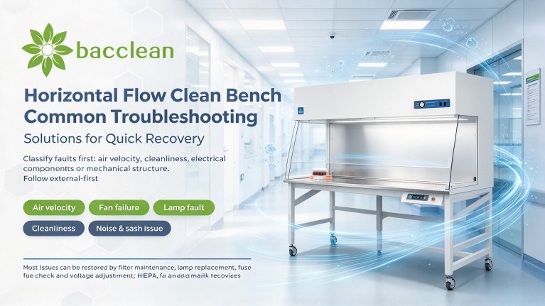 Horizontal Flow Clean BenchCommon Troubleshooting