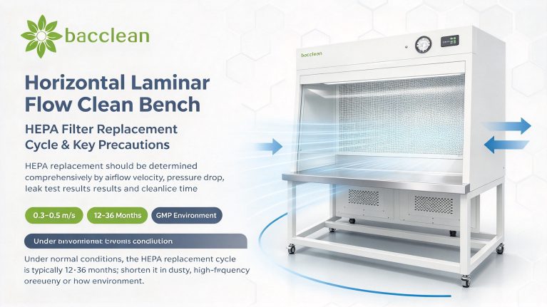 Horizontal Laminar Flow Clean Bench