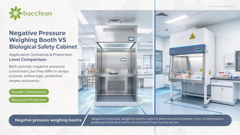 Negative PressureWeighing Booth VSBiological Safety Cabinet