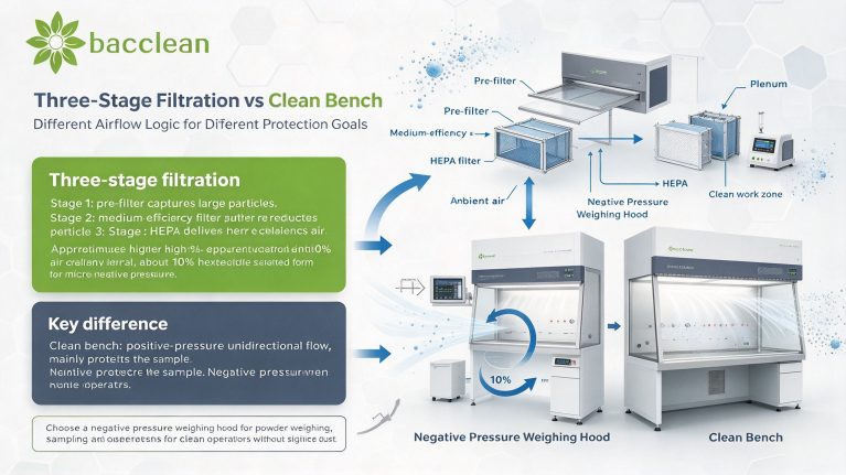 Three Stage Filtration vs Clean Bench