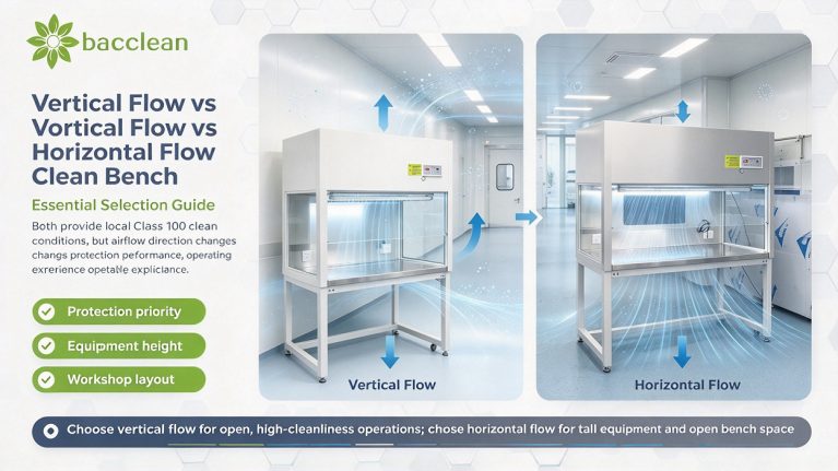 Vertical Flow vsVortical Flow vsHorizontal Flow Clean Bench